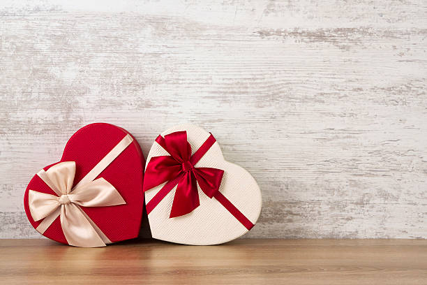 istock Valentine's Day Gifts Against Rustic Background 507801420
