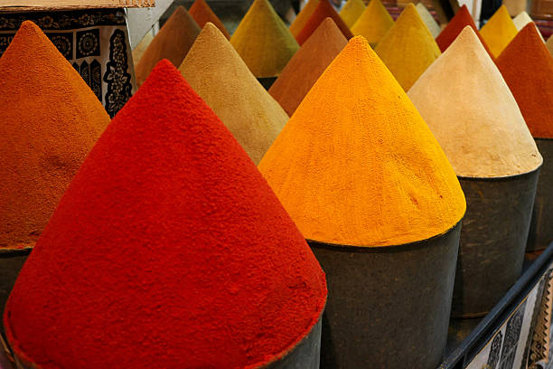 istock Traditional moroccan spices on a market,Morroco. 507817191