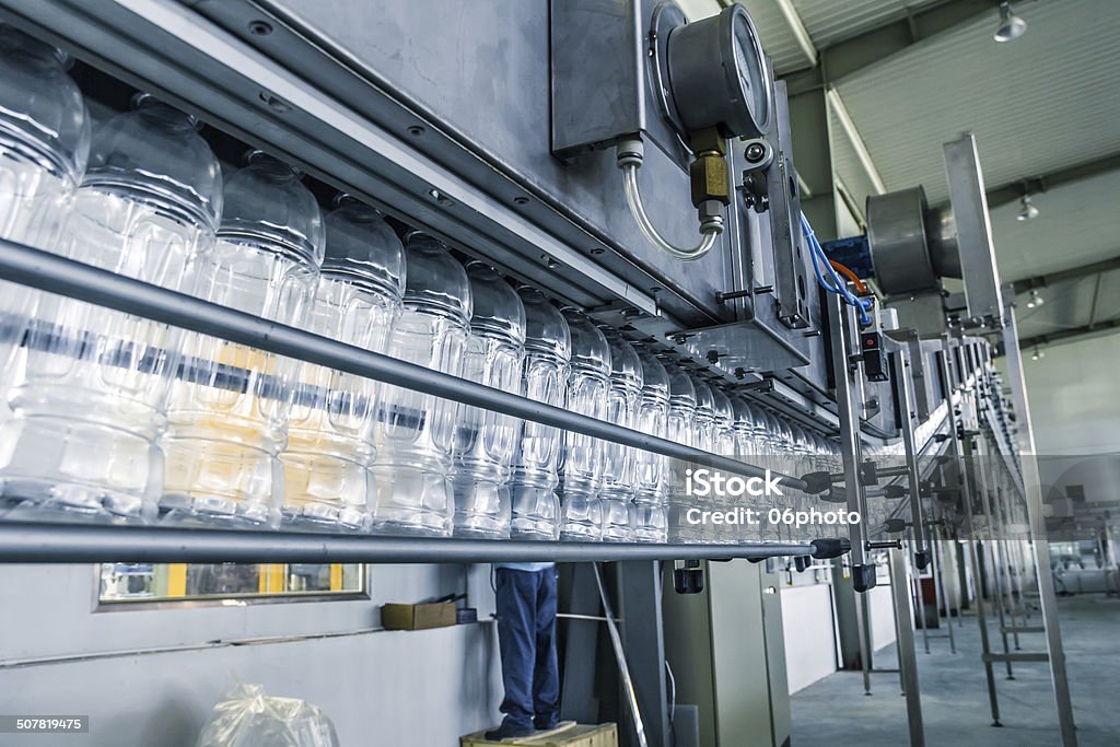 drinks production plant in China Backgrounds Stock Photo