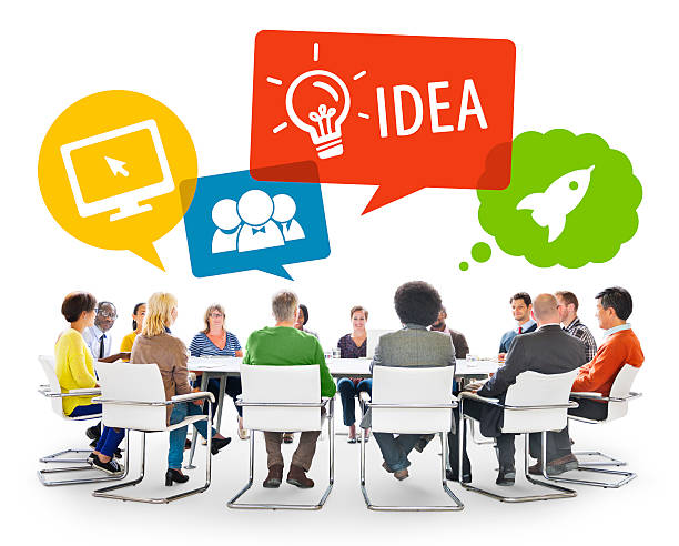 istock Group of Diverse Business People Brainstorming 507820171