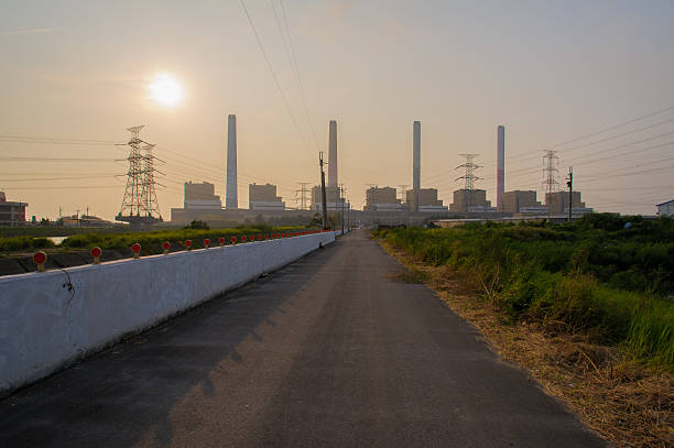 istock Power plant by the sunset 507822917