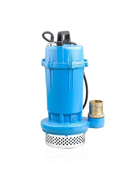 istock Electric water pump isolated on white 507823121