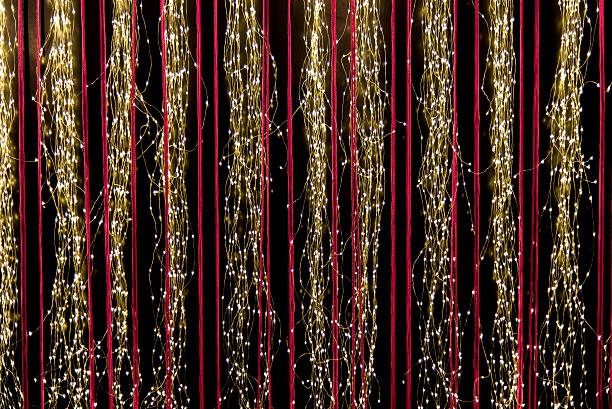 istock abstract of hanging fairy lights 507831288