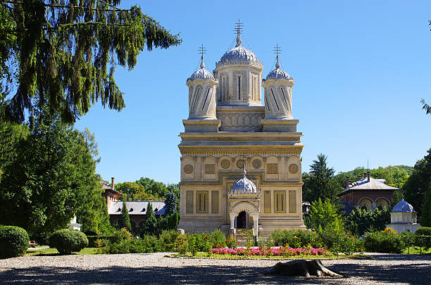 istock Church in Curtea de Arges, Romania 507836804