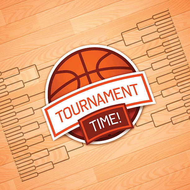 ilustrações de stock, clip art, desenhos animados e ícones de torneio de tempo - bracket basketball sport decisions