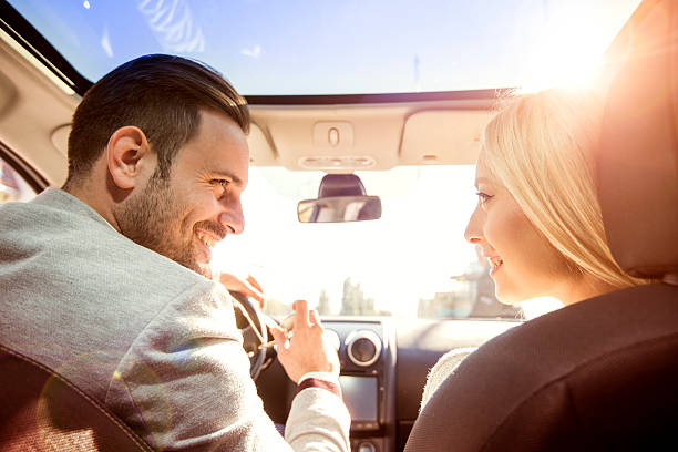 istock Young couple enjoying the drive 507842982