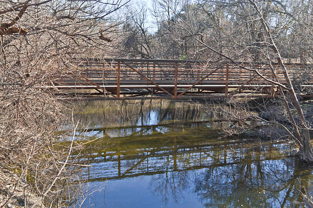 istock Bridge at Brushy Creek Regional Trail 507844682
