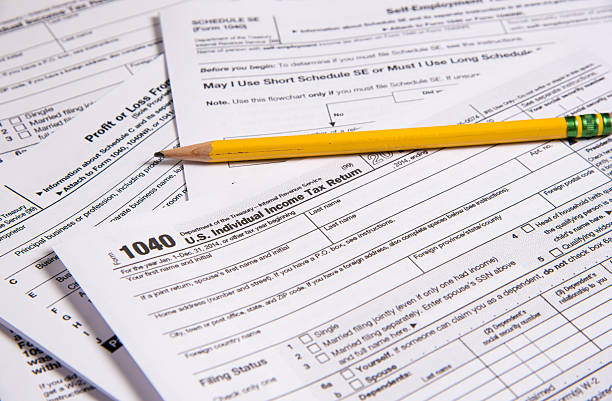 istock United States Tax forms 507849904