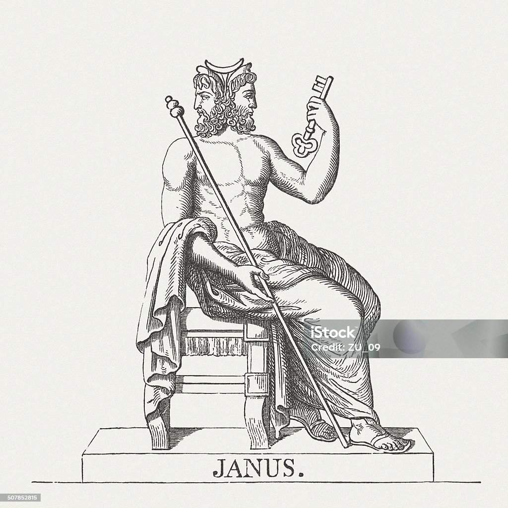 Janus Vị Thần La Mã Của Sự Khởi Đầu Và Chuyển Tiếp Xuất Bản Năm 1878 Hình  Minh Họa Sẵn Có - Tải Xuống Hình Ảnh Ngay Bây Giờ - Istock