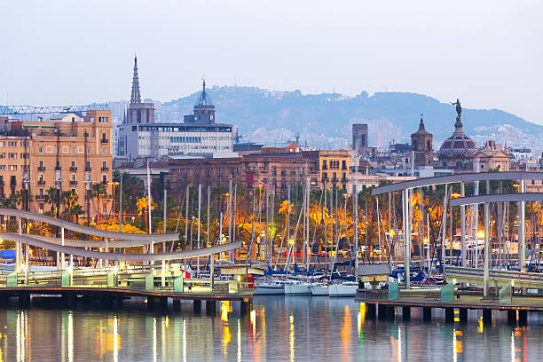 istock Port Vell in morning. Barcelona 507853493
