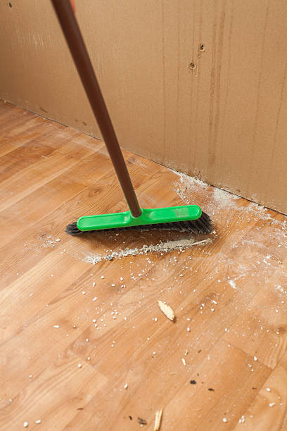 istock Swab cleaning dust and litter after renovation 507854999