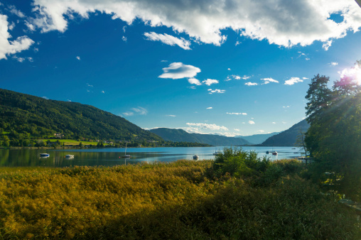 Lake Ossiach in Carinthia