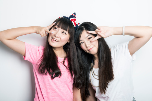 Two asian girls