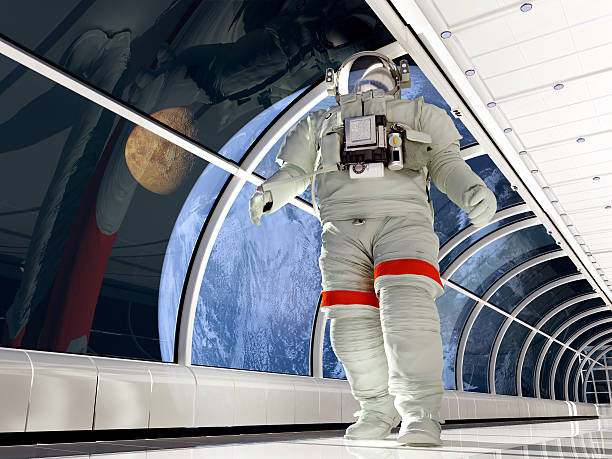 istock Astronaut in the tunnels 507858571