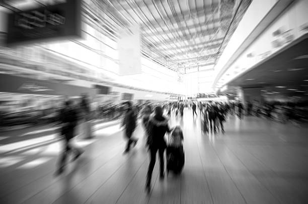 istock Commuter crowd in the station. 507864706