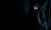 Fashion portrait of a Muslim woman