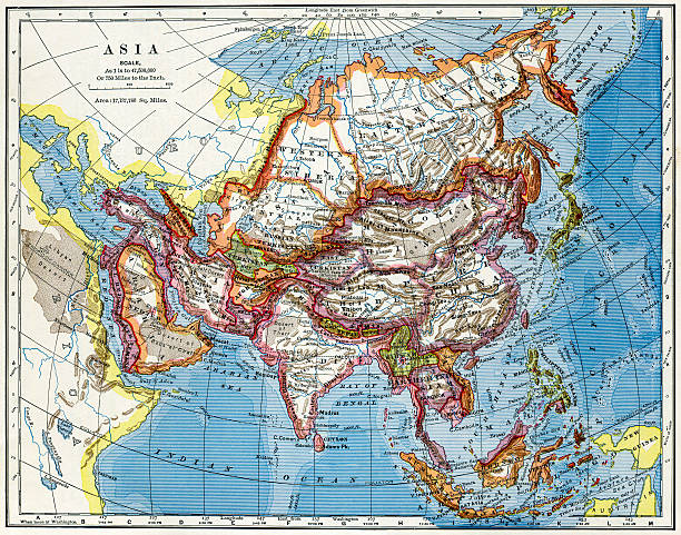 istock Map Of Asia 1883 507870798