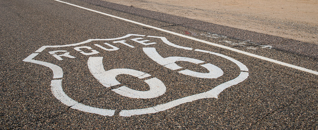 Route 66 sign