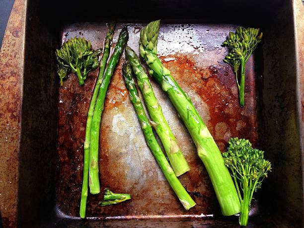 istock Roasted Organic Asparagus and Broccoli 507871648