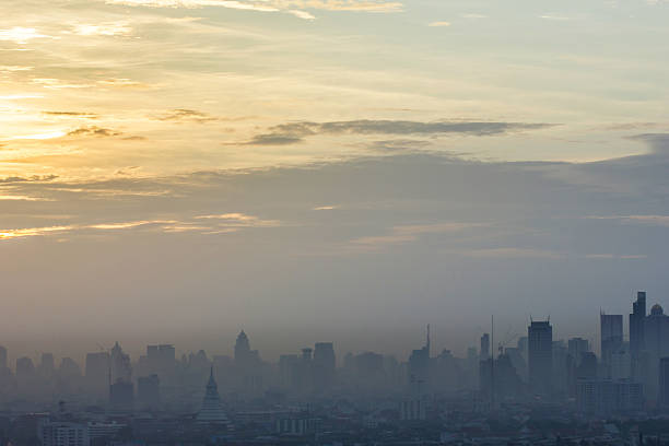 istock Sunrise in Bangkok city, 507875321