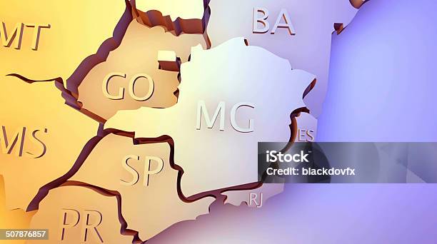 Brazil Stock Photo - Download Image Now - Map, Brazil, São Paulo
