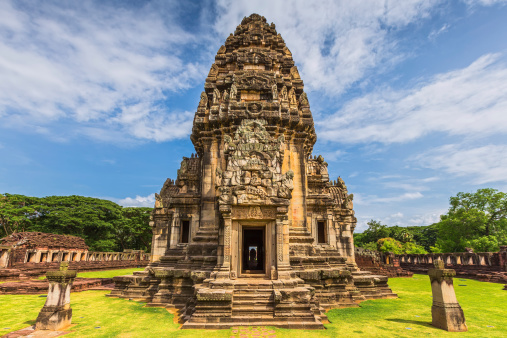 Prasat Hin Phi mai, Historical Park Phimai Khmer Sanctuary,one of important religious sanctuary,korat,thailand