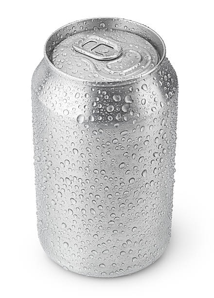istock 330 ml aluminum can with water drops 507877847