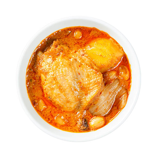 istock Muslim style chicken and potato curry 507878453