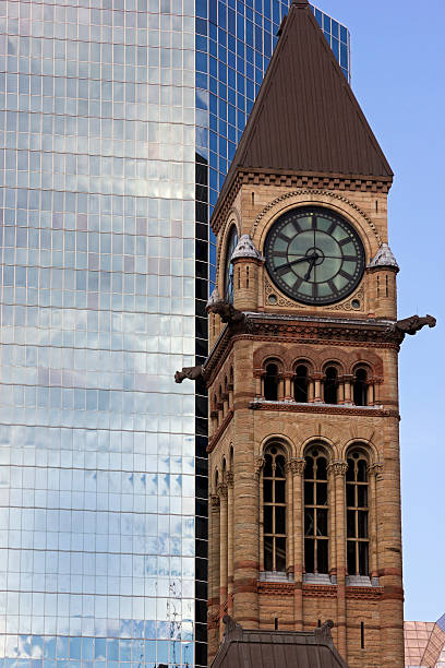 istock Clock Tower in Old City Hall in Toronto 507878923