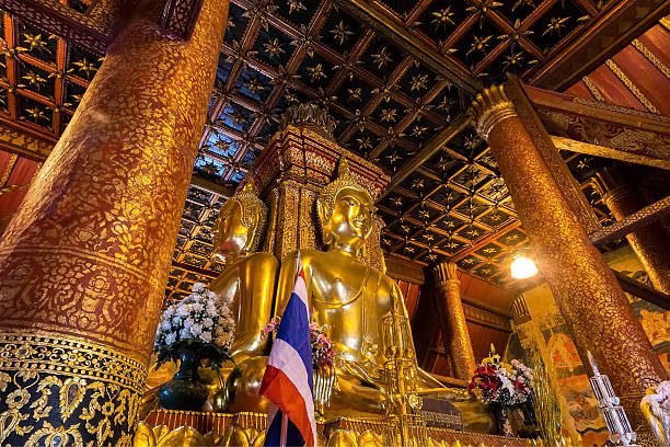 istock Buddha image in church of Wat Phumin 507880312