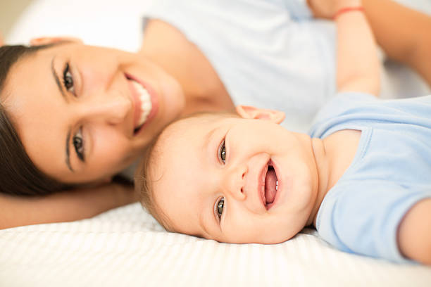 istock Mother with her baby boy. 507880477