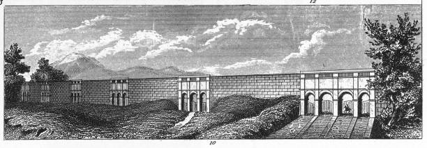 Engraved illustrations of The Croton Aqueduct of New York from Iconographic Encyclopedia of Science, Literature and Art, Published in 1851. Copyright has expired on this artwork. Digitally restored.