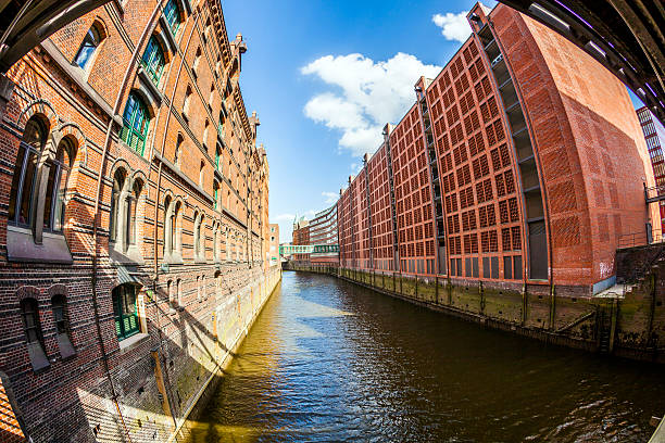 Speicherstadt (Warehouse district) in Hamburg, Germany