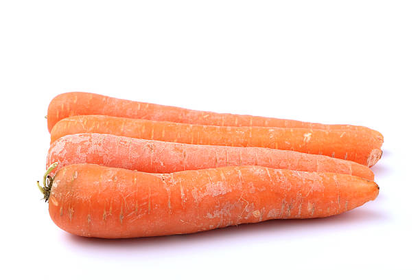 istock Ugly Carrots on a White Background 2 507896717