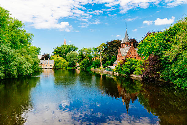 istock Bruges landscape, Belgium 507897665