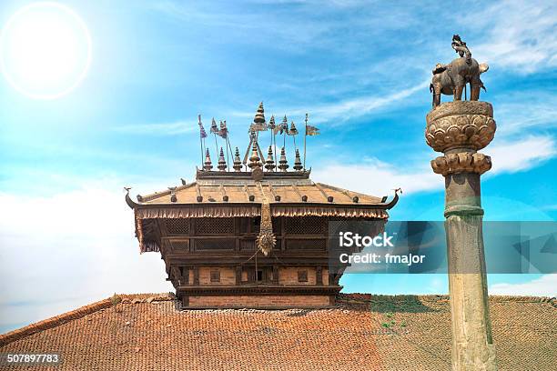 Durbar Square Stock Photo - Download Image Now - 17th Century, Ancient, Architectural Column
