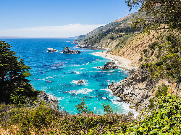 istock Pacific Coastline along Highway 1, Big Sur 507898379