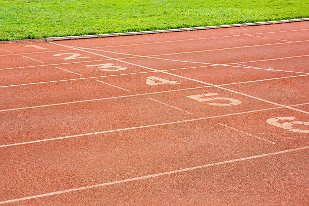 istock Athletics track in stadium 507900147