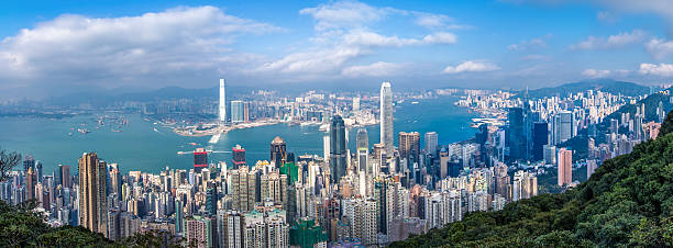 istock Hong Kong city view from the peak 507900394