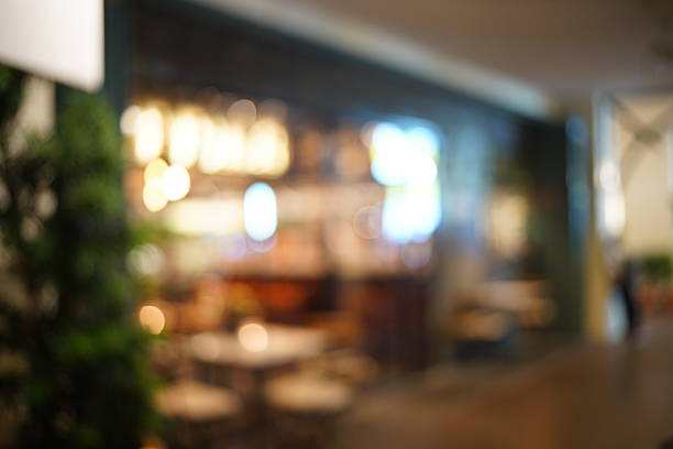 istock Blurred image of restaurant / coffee shop 507900844