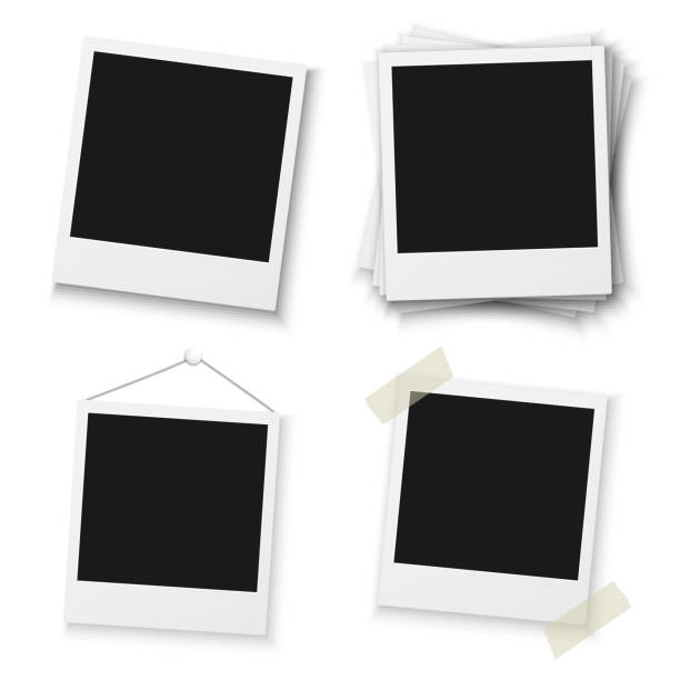 istock Blank Vintage Photo Frame Mockup Isolated on a White Background. 507901262