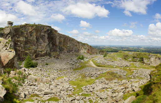 Stone Quarry found below the famous \