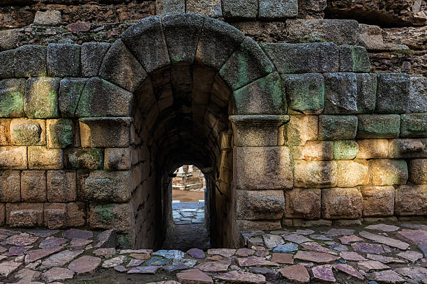 Entrance under grandstands