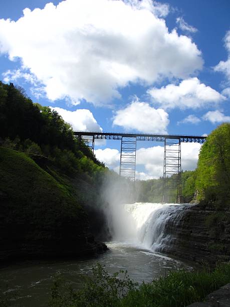 istock Waterfall at Letchworth State Park in New York 507901971