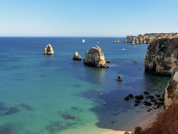 istock Coast at Lagos Portugal 507902143