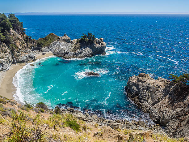 istock mcWay Falls, Big Sur on Highway1 in USA 507902615