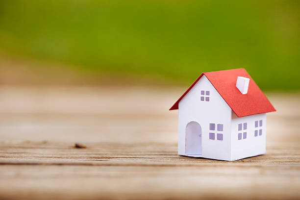 istock Little paper house 507904294