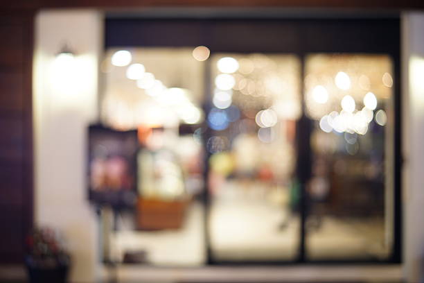 istock Blurred image of restaurant / coffee shop 507904412