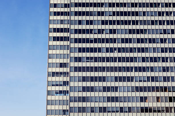istock Facade of a 1960´s office building 507904692