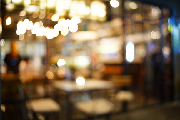 istock Blurred image of restaurant / coffee shop 507906872